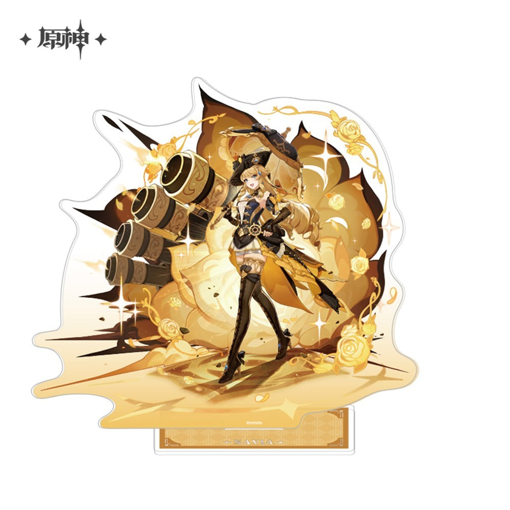 원신 공식 정품 굿즈 기도 시리즈 나비아 아크릴 스탠드