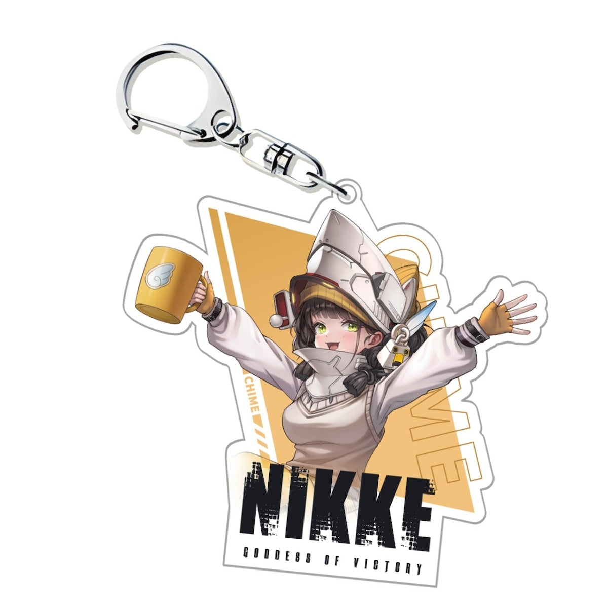 승리의 여신 니케 공식 정품 굿즈 C107 아크릴 키링 차임