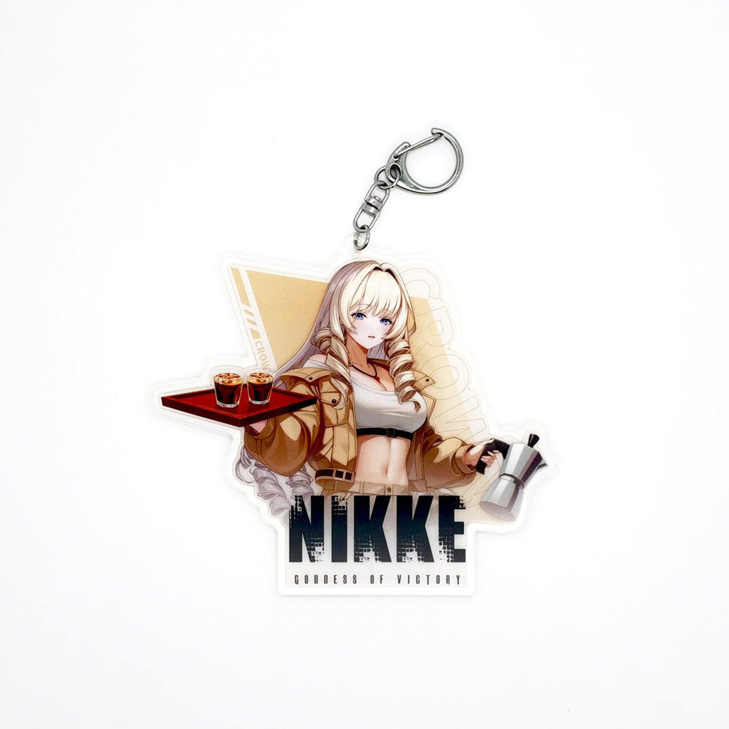 Goddess of Victory: NIKKE - Crown Acrylic Keyring (C107 Off-duty Queen Ver.)