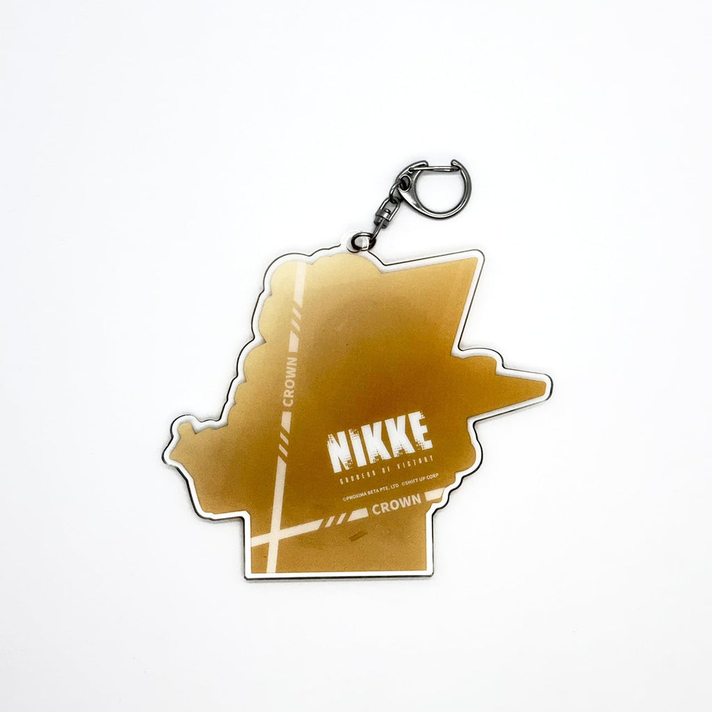 Goddess of Victory: NIKKE - Crown Acrylic Keyring (C107 Off-duty Queen Ver.)