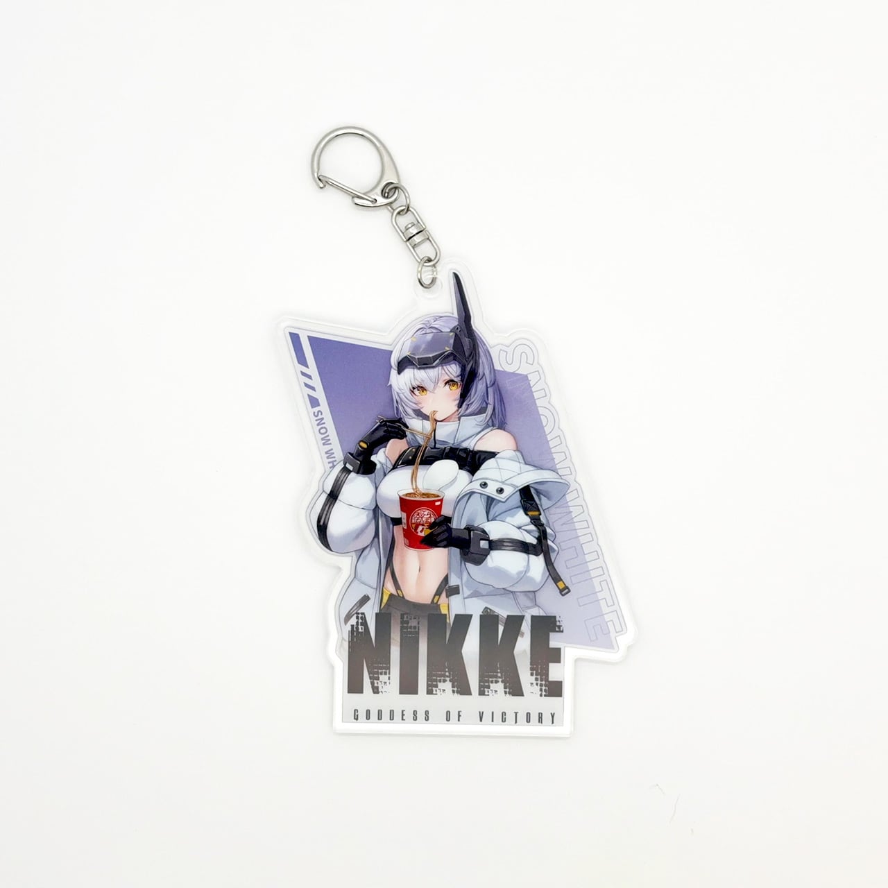 Goddess of Victory: NIKKE - Snow White Acrylic Keyring (C107 Ver.)