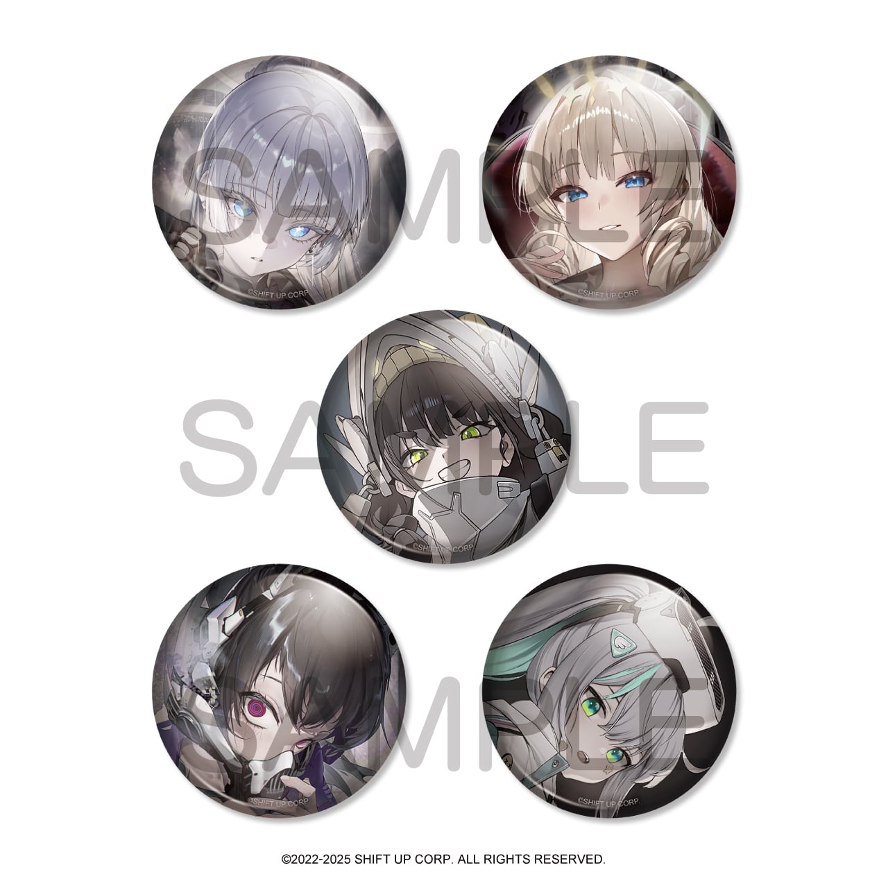 Goddess of Victory: NIKKE - Burst Collection Can Badge Vol.6 BOX
