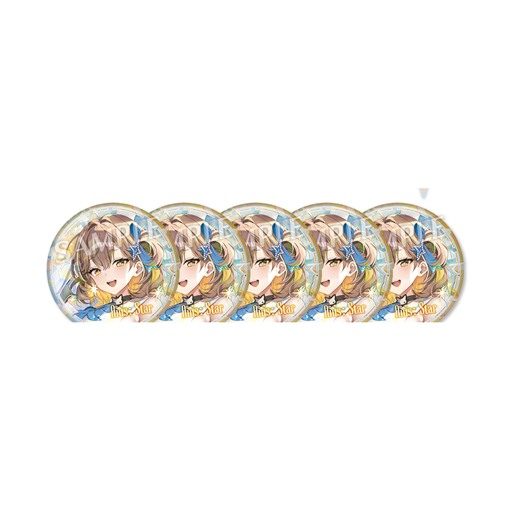 GODDESS OF VICTORY: NIKKE Anis: Star Five repeated badges of the same character design — view 2
