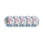 GODDESS OF VICTORY: NIKKE Neon: Vision Eye Five repeated badges of the same character design — view 2