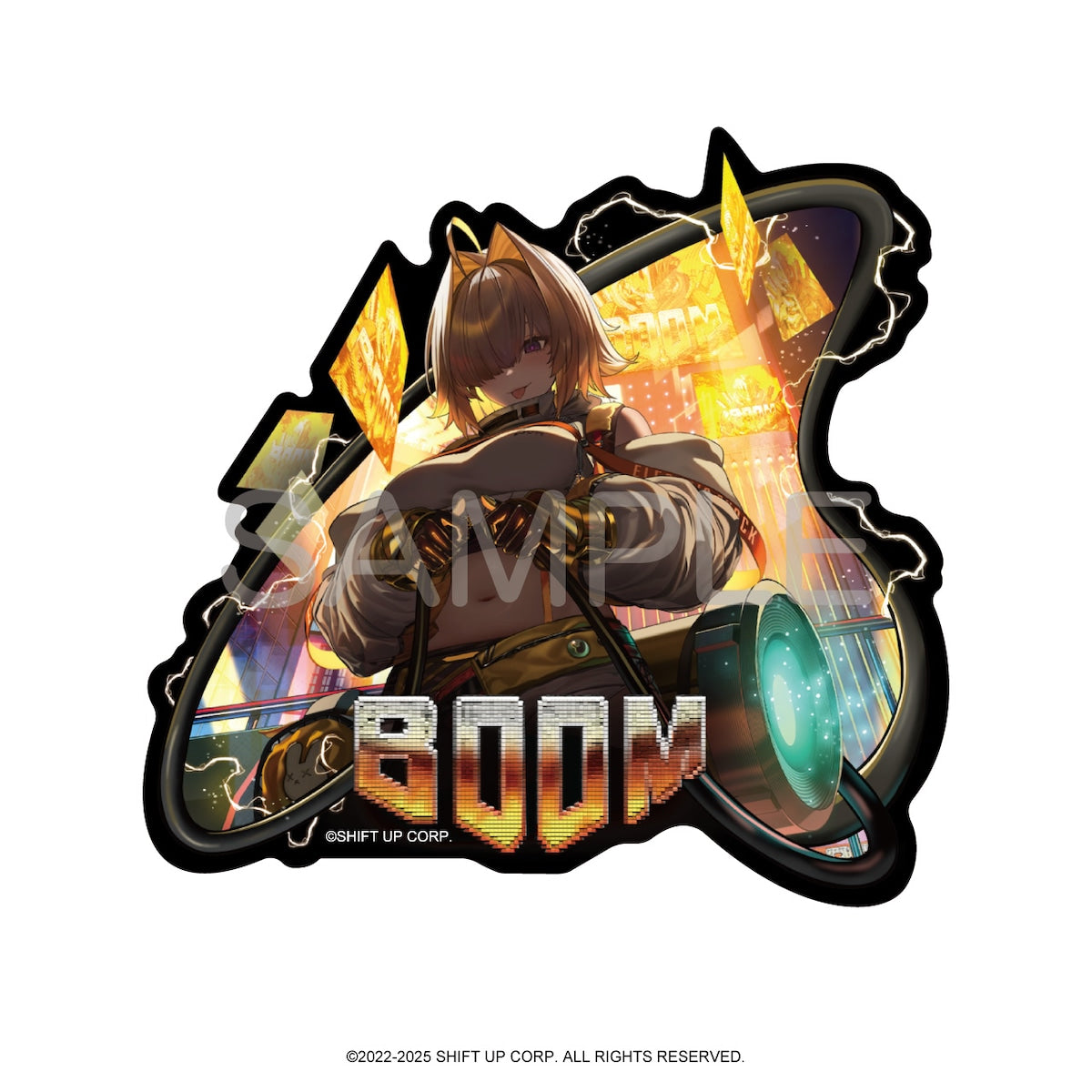 승리의 여신 니케 공식 정품 굿즈 스티커 일레그