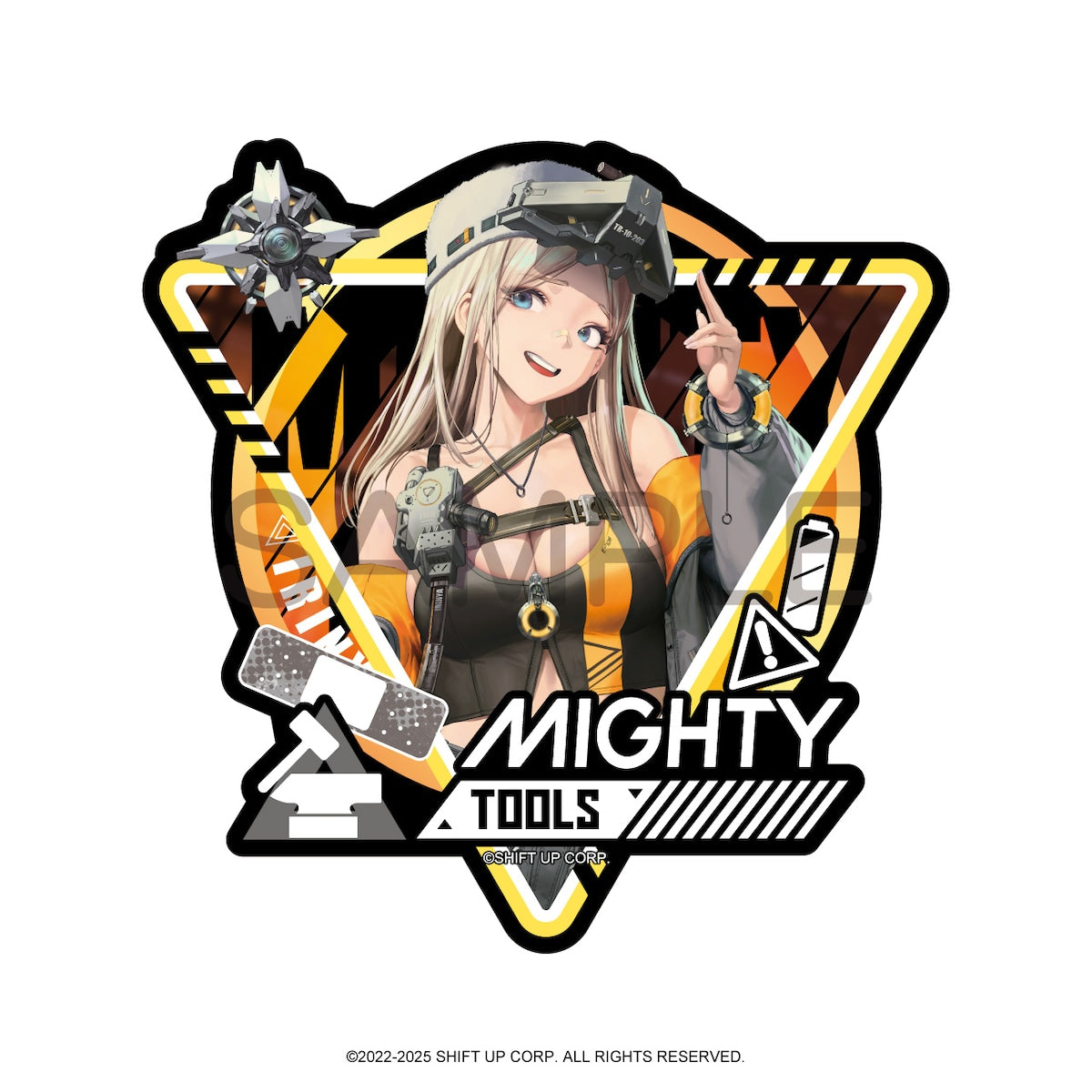 승리의 여신 니케 공식 정품 굿즈 스티커 센티