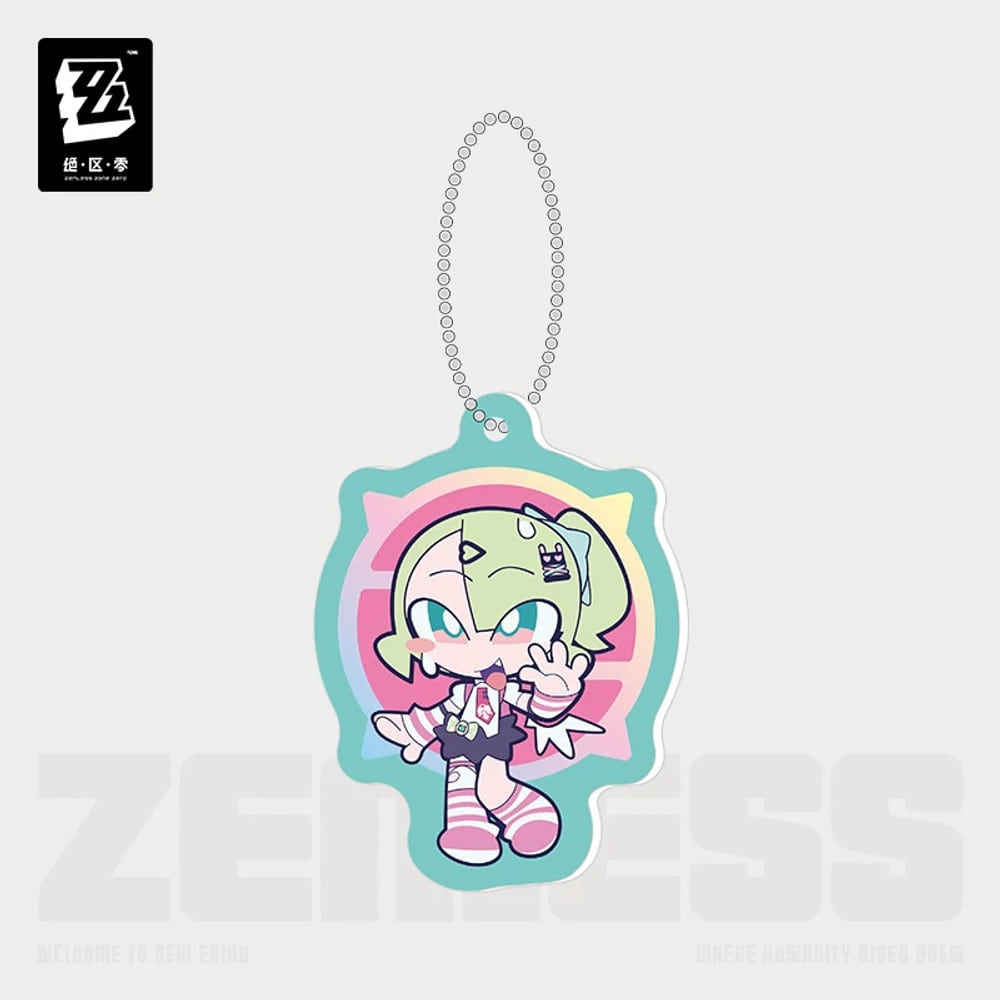 Zenless Zone Zero — Suna SD Acrylic Keychain — PINK Sweet Critical