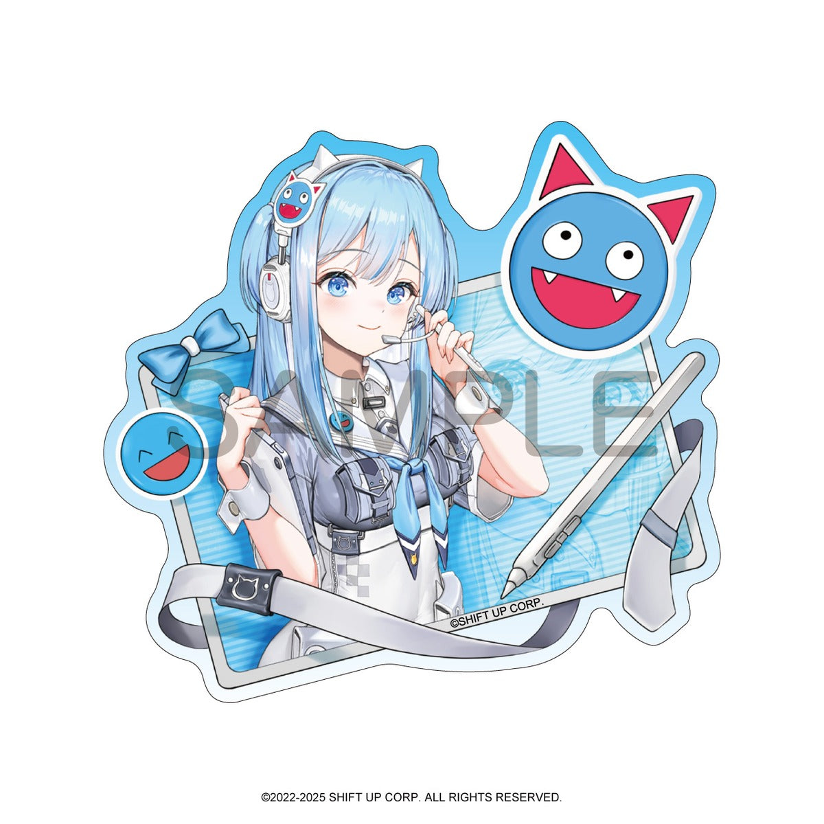 승리의 여신 니케 공식 정품 굿즈 스티커 시프티