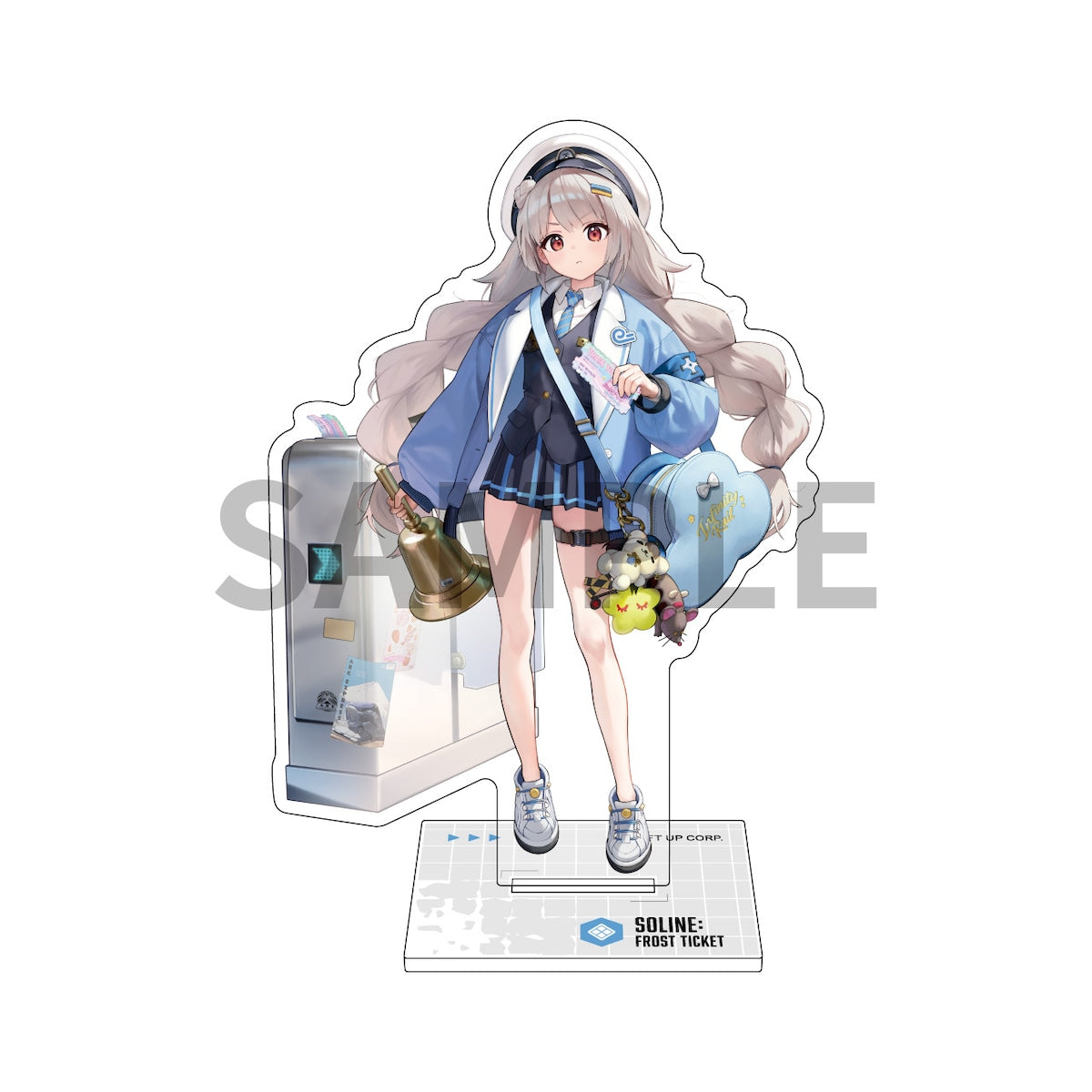 승리의 여신 니케 공식 정품 굿즈 스토어 한정 아크릴 스탠드 솔린: 프로스트 티켓