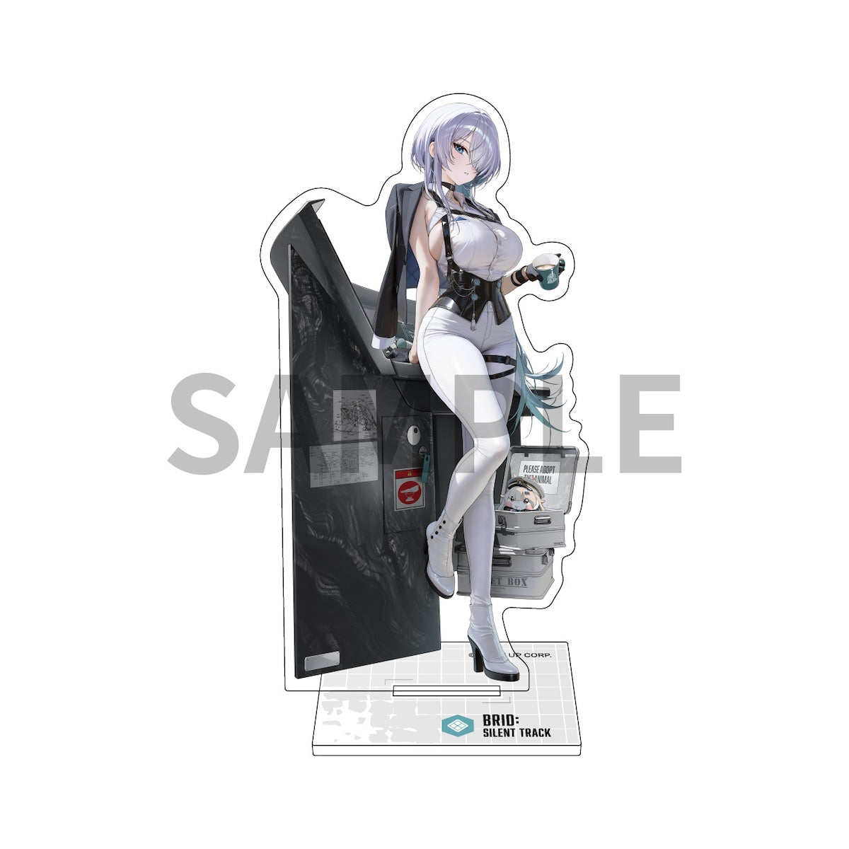 승리의 여신 니케 공식 정품 굿즈 스토어 한정 아크릴 스탠드 브리드: 사일런트 트랙