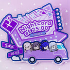 Project SEKAI — Nightcord at 25:00 Unit Fan Meeting Acrylic Badge