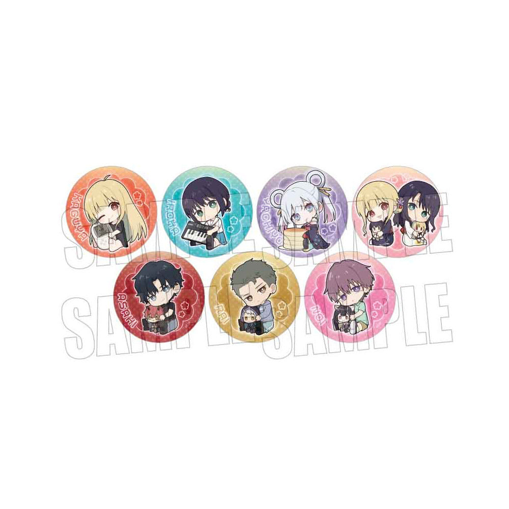 Cosmic Princess Kaguya! — BELL HOUSE Gyugyutto Part 2 Can Badge A Full Box of 7