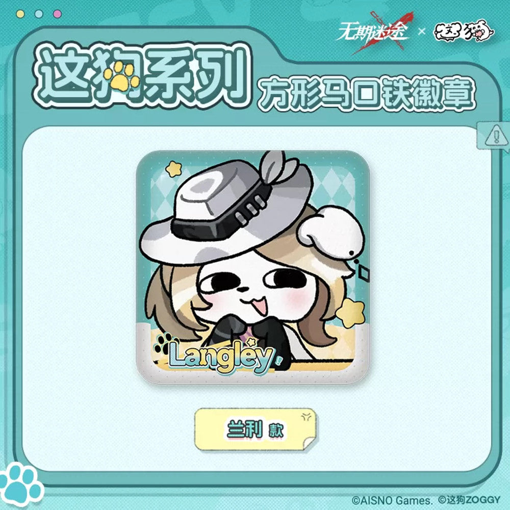 Path to Nowhere — Langley Square Soft Can Badge — ZOGGY Collab