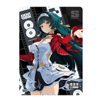 SHININGSOUL SR-212 collectible card. Astra Yao. A character portrait framed by the SR card design.