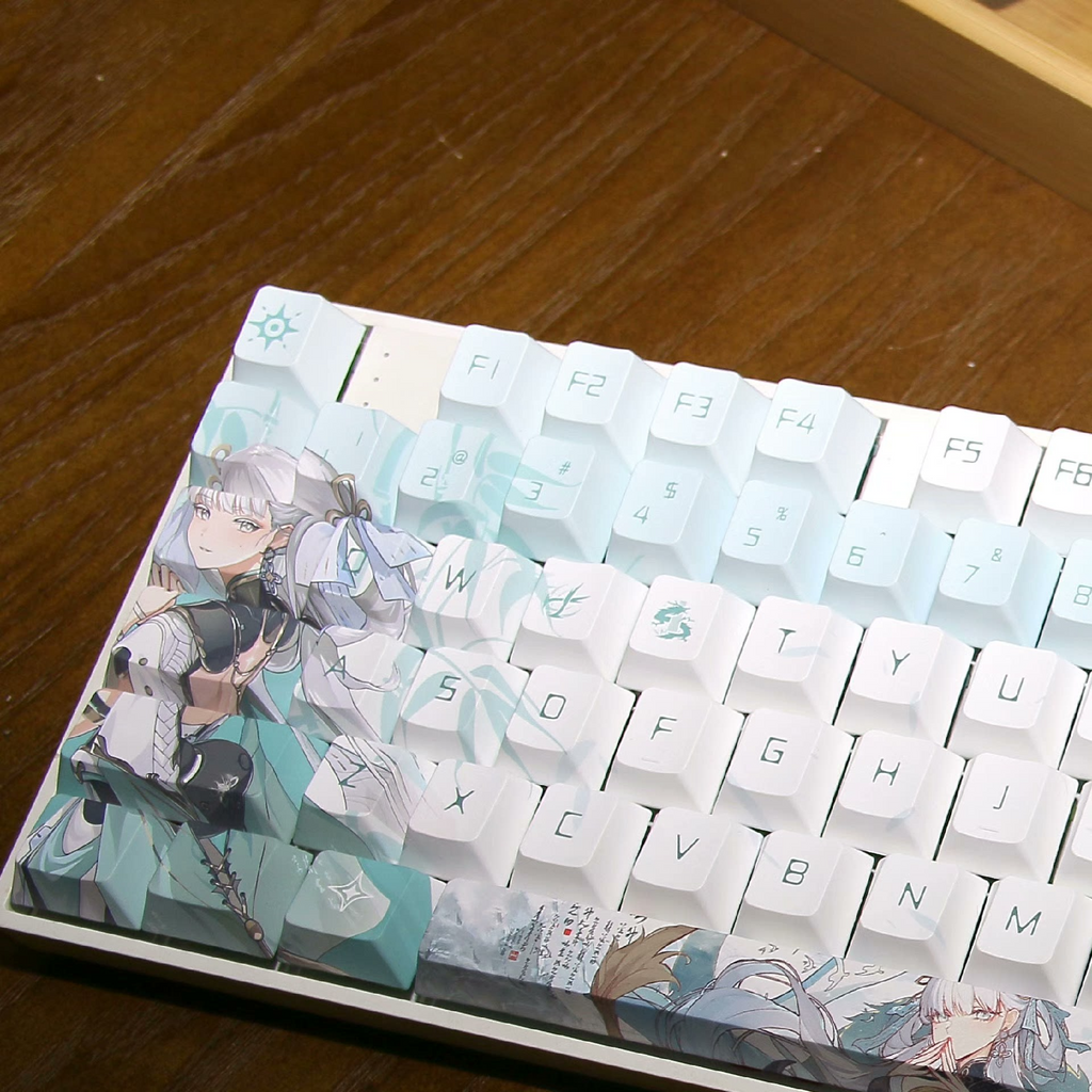 Wuthering Waves: Jinhsi Theme Keycap Set - Magistrate Edition