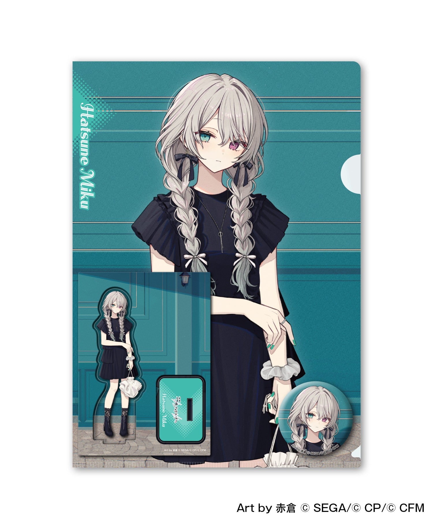 프로젝트 세카이 공식 정품 굿즈 프로세카 조조타운 3탄 콜라보 굿즈 세트 25시, 나이트코드에서. (니고) 하츠네 미쿠