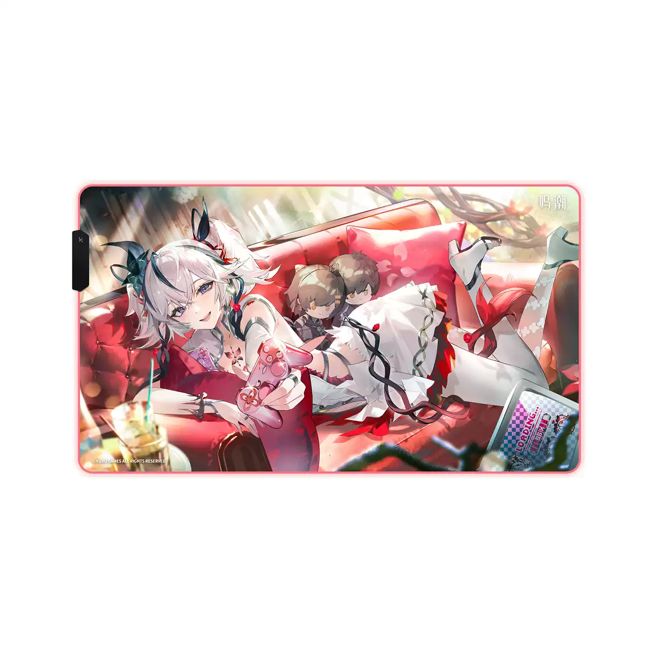 Wuthering Waves Official Merchandise - Camelia Luminous Mouse Pad (Extended Edition)
