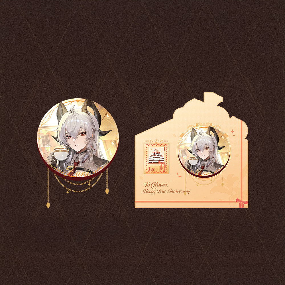 명조 공식 정품 광저우 반딧불 애니메이션 축제 콜라보 체인 캔 뱃지 젠니