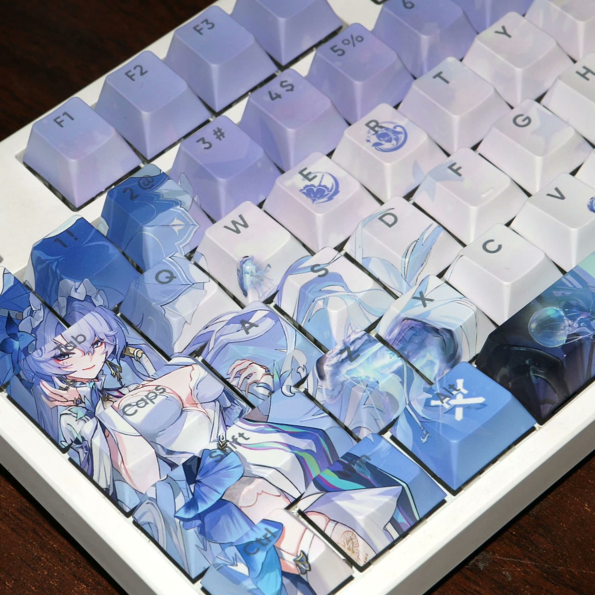 Wuthering Waves: Cantarella Theme Keycap Set - 140 Keys PBT