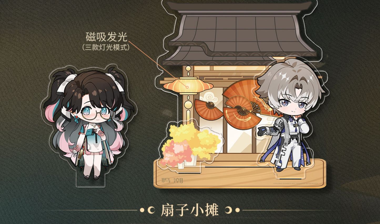 WuWa Official Wuthering Waves Mid-Autumn Festival Scene Standee Set - Wanderers: Jinhsi, Changli, and Xiangliyao Zhezhi