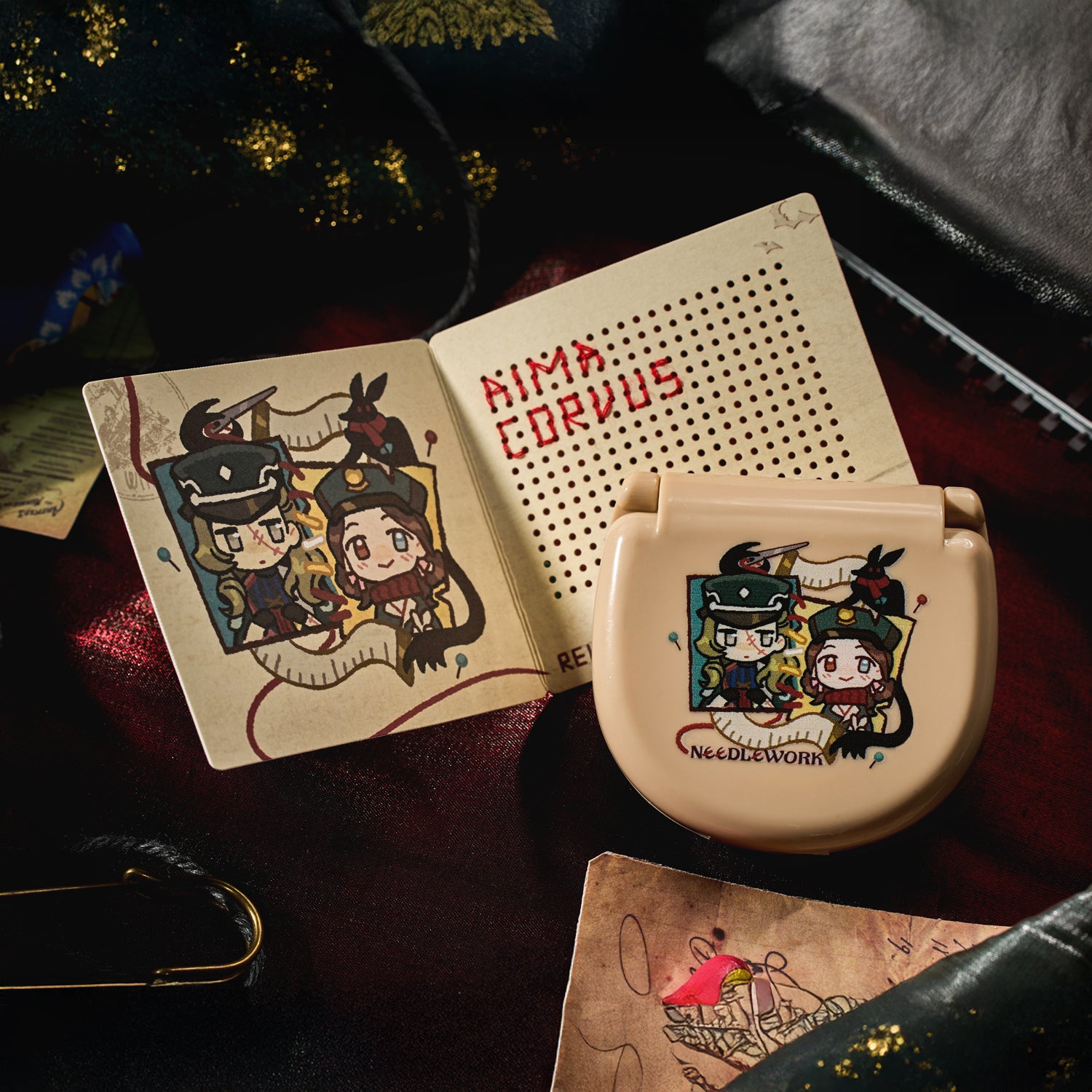 Reverse: 1999 - Marcus & Vila Portable Sewing Kit (Stitch Marks on Orbit Ver.)