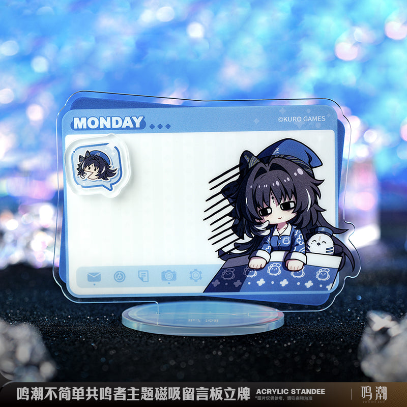 WuWa Official Wuthering Waves Resonator Theme - Magnetic Message Board Standee