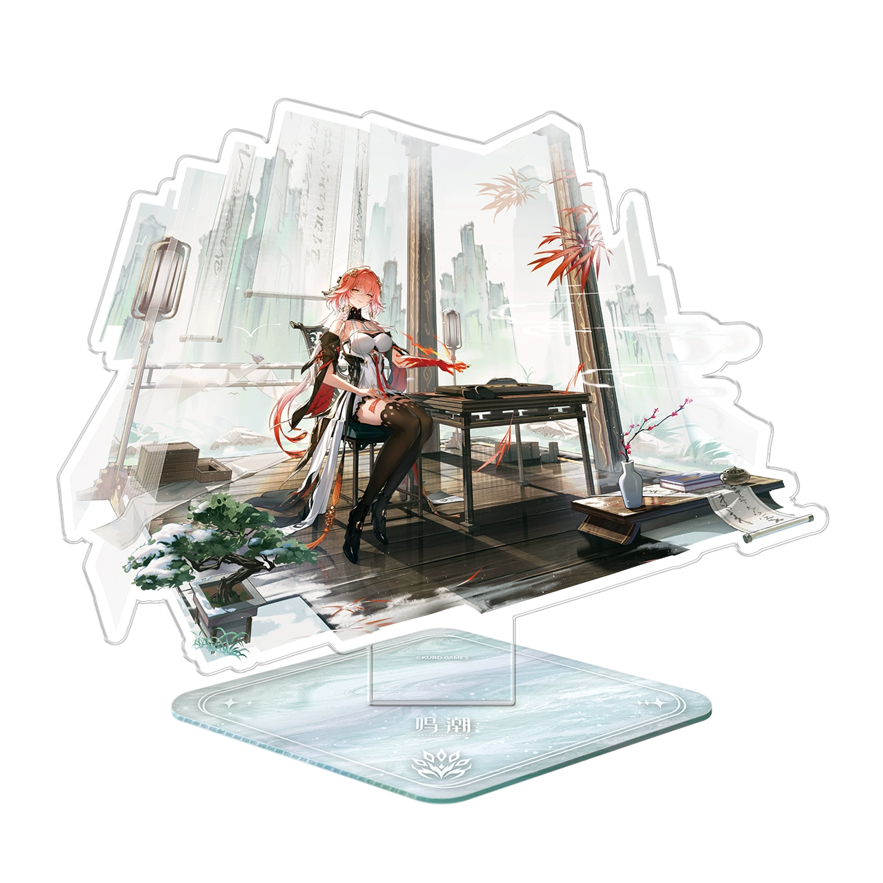 WuWa Official Wuthering Waves Resonator Theme - Scene Standee Set  Jinhsi, Changli, Shorekeeper, Xiangliyao & Zhezhi