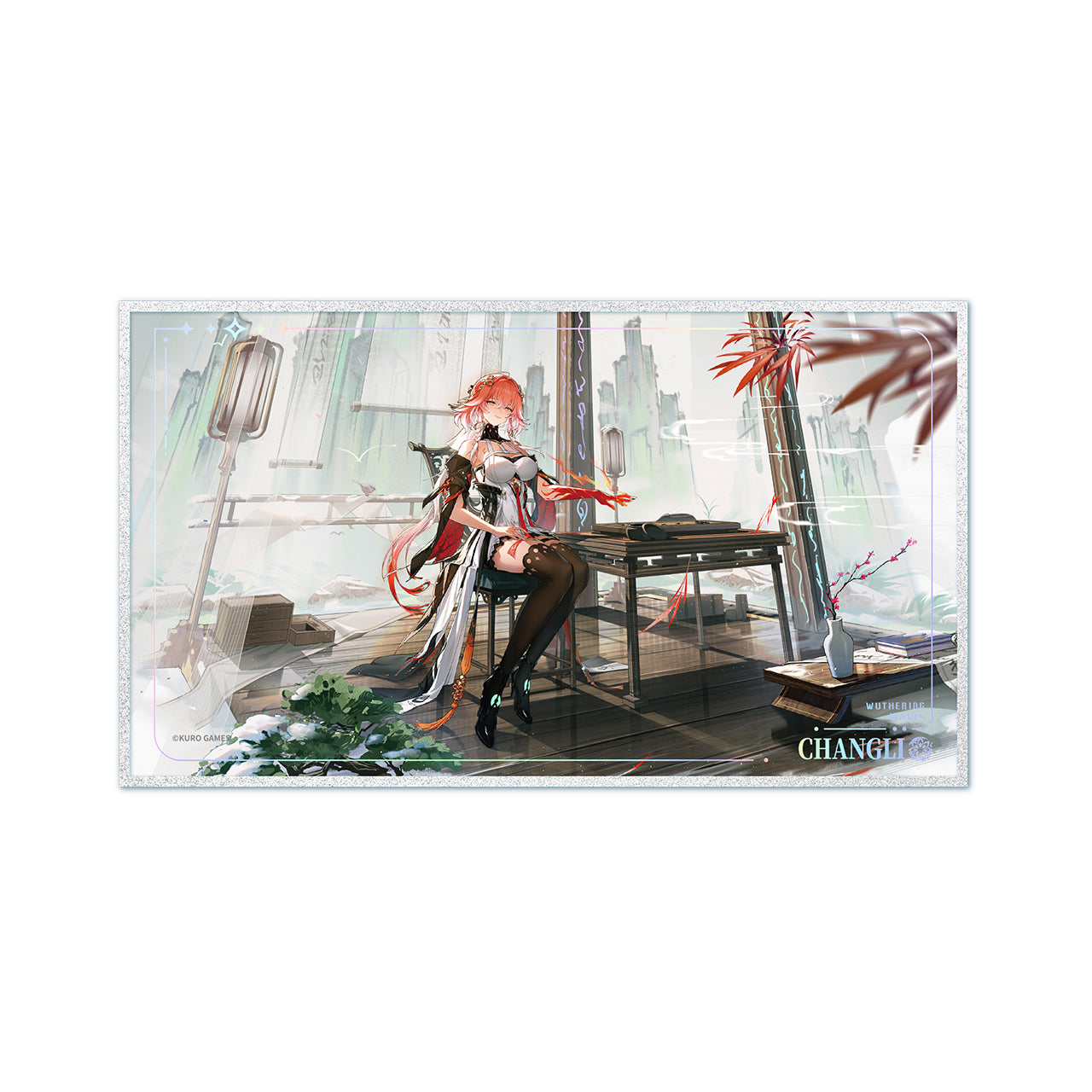 WuWa Official Wuthering Waves Resonator Theme - Scene Embossed Artboard Set