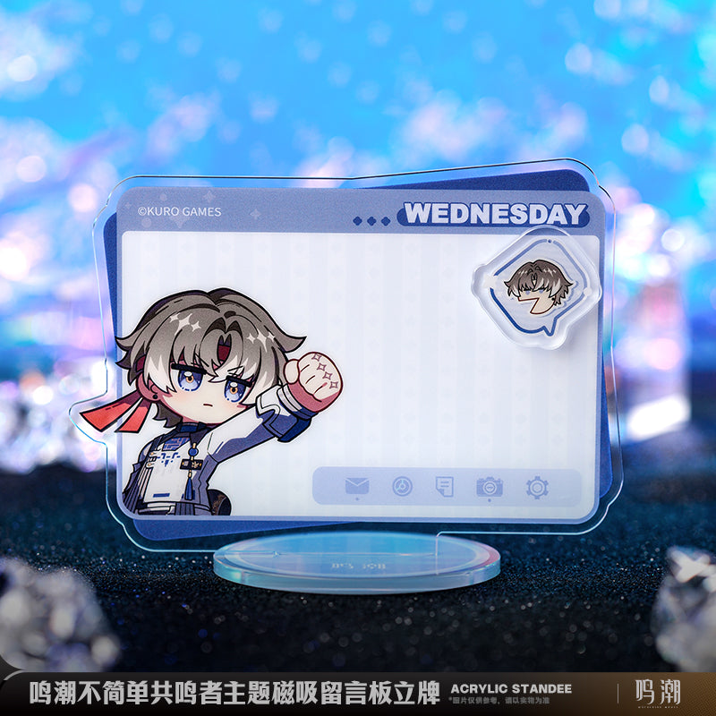 WuWa Official Wuthering Waves Resonator Theme - Magnetic Message Board Standee