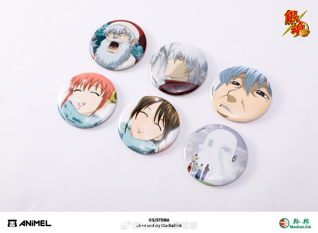 Gintama: 3-Year Z Class Joy City Pop-up Can Badge - Yorozuya Ver. (Random)