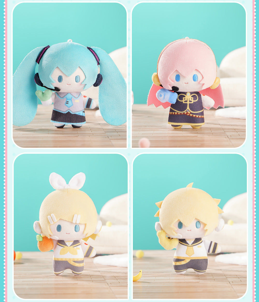 Vocaloid: Sakura Miku miniQ Plush Keychain - Cherry Blossom Ver