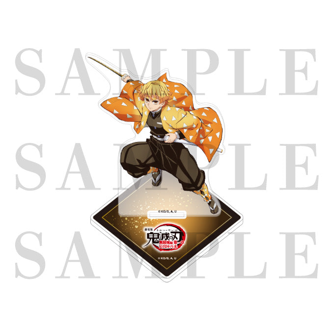 귀멸의 칼날 귀칼 공식 정품 굿즈 극장판 무한성 편 시리즈 아크릴 스탠드 <아가츠마 젠이츠>