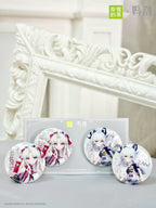 Wuthering Waves: Sanhua & Changli Large Can Badge - Nayuki's Tea Collab Ver