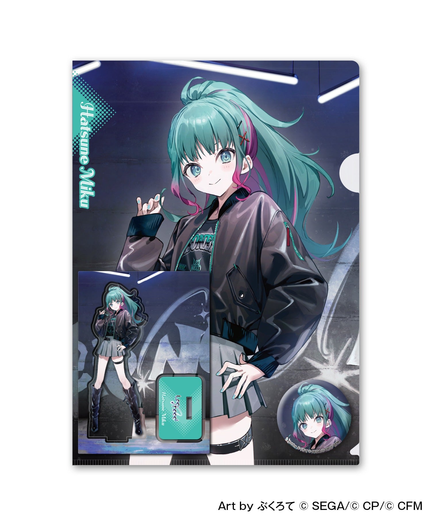 프로젝트 세카이 공식 정품 굿즈 프로세카 조조타운 3탄 콜라보 굿즈 세트 레오니드 하츠네 미쿠