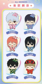 Gintama: Gintoki Sakata Chibi Chibi Gurumi Plush - Strawberry Milk Pajama Ver.