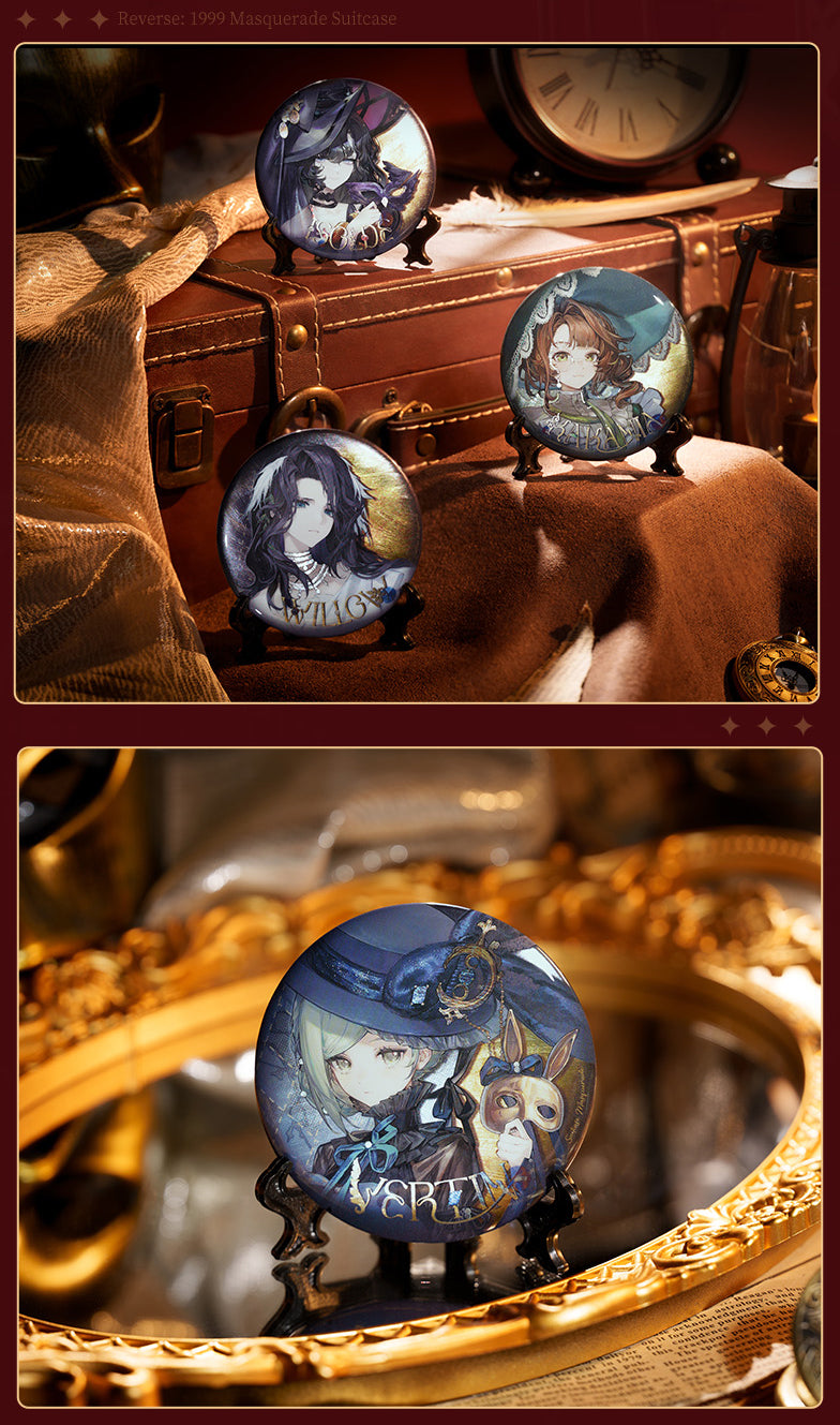 Reverse: 1999: Kakania Can Badge - 2nd Anniversary Masquerade Ver [9197]