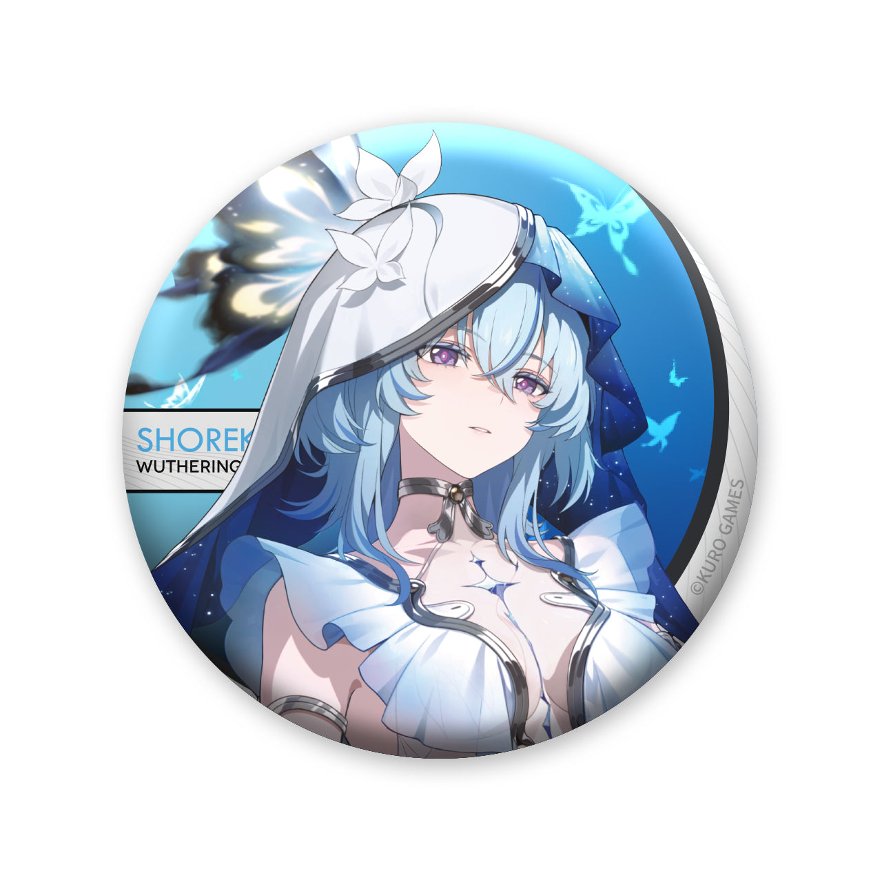 WuWa Official Wuthering Waves Resonator Theme - Dual Glow Badge Set