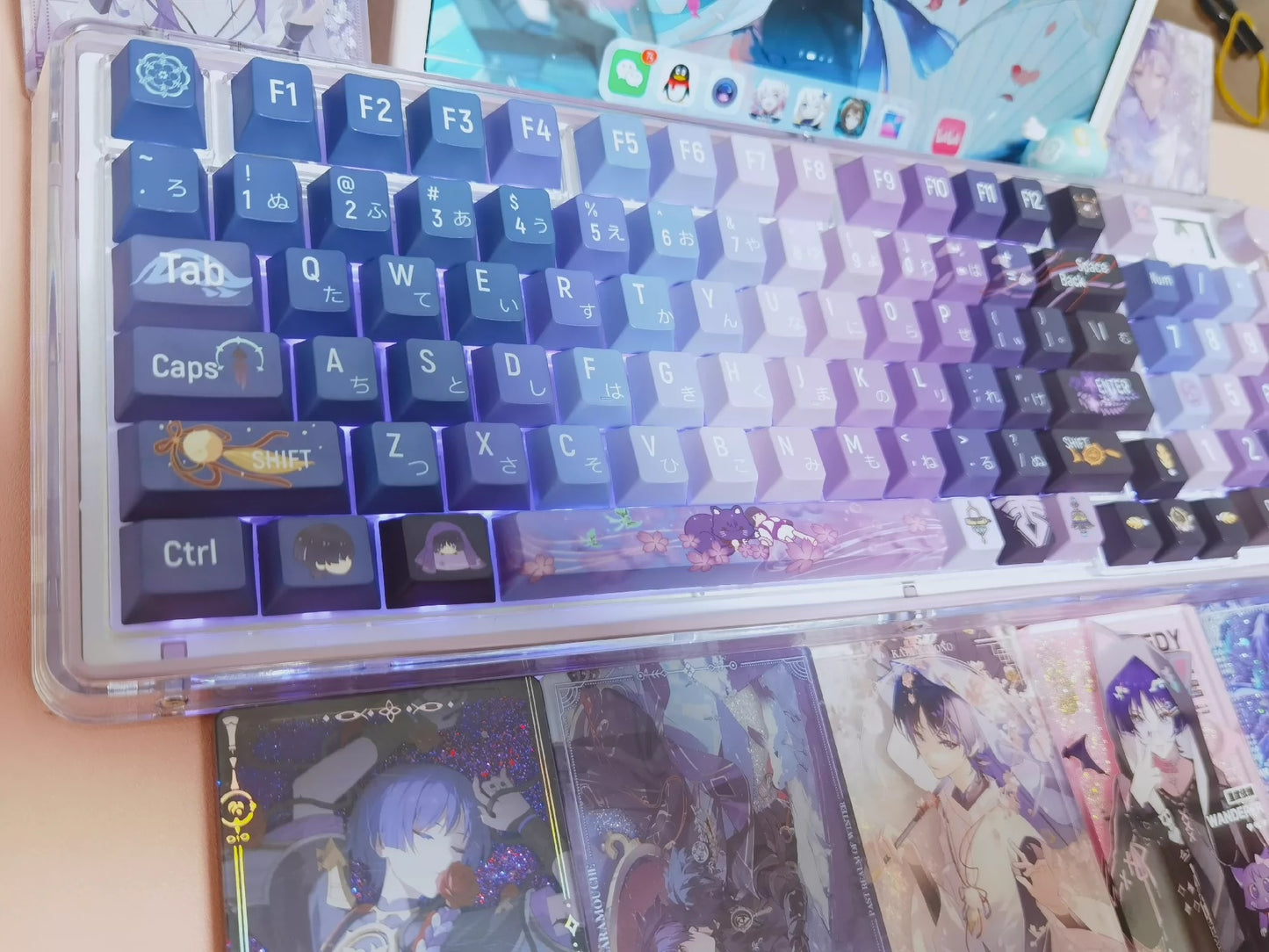 Genshin Impact - Wanderer Themed Keycap Set