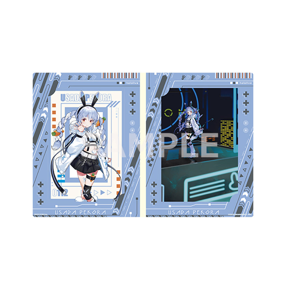 홀로라이브 공식 정품 굿즈 이치방쿠지 Cyberpunk 사이버 펑크 시리즈   엽서 세트 우사다 페코라