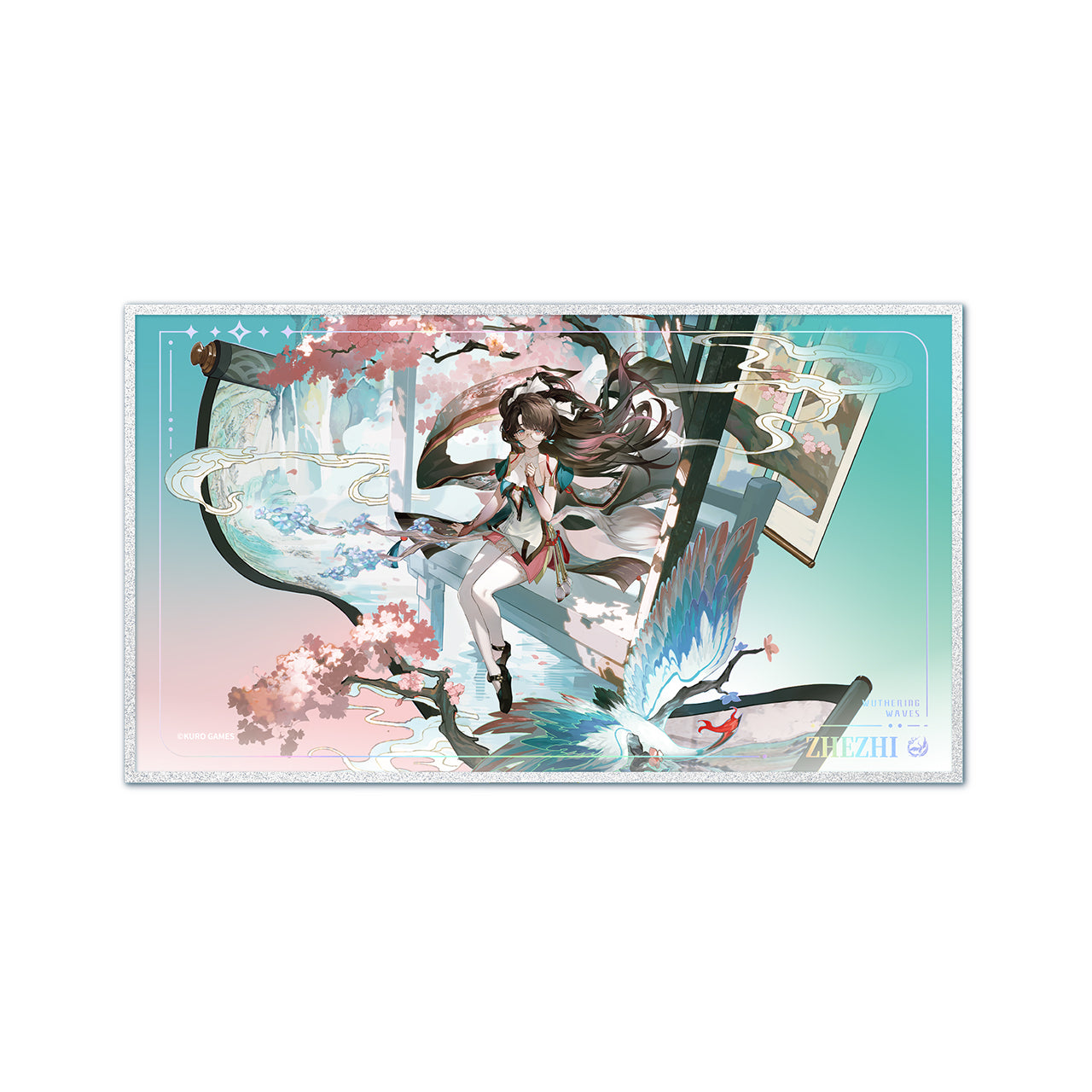 WuWa Official Wuthering Waves Resonator Theme - Scene Embossed Artboard Set