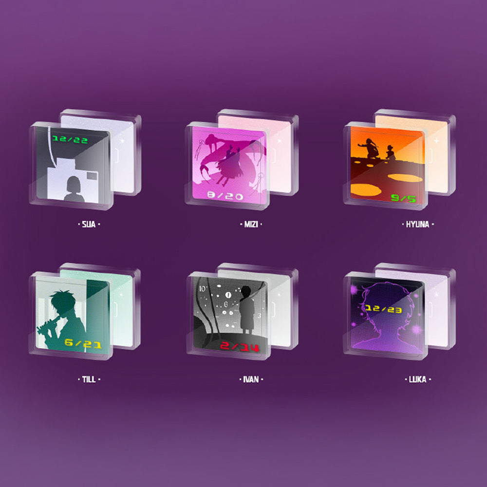 에일리언 스테이지 삼월수 콜라보 공식 정품 굿즈 미니 아크릴 블록 랜덤 1종 -스타의 탄생- 에이스테