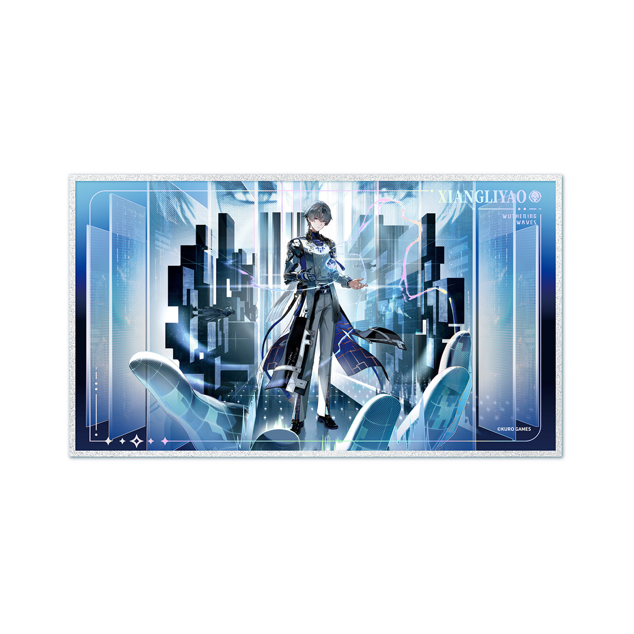 WuWa Official Wuthering Waves Resonator Theme - Scene Embossed Artboard Set