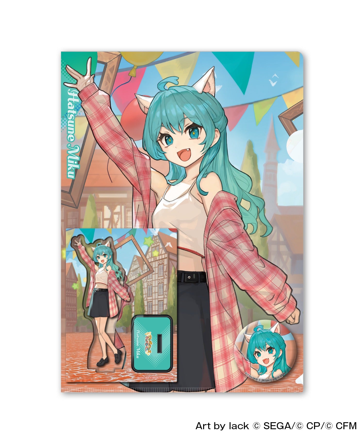 프로젝트 세카이 공식 정품 굿즈 프로세카 조조타운 3탄 콜라보 굿즈 세트 원더랜즈×쇼타임 (원더쇼) 하츠네 미쿠