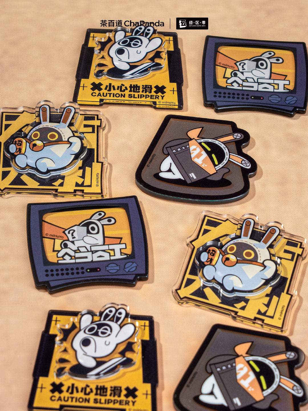Zenless Zone Zero: Bangboo Acrylic Fridge Magnet Set (4-Pack) - Cha Bai Dao.