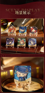 Reverse: 1999: Aleph SD Square Badge - 2nd Anniversary Masquerade