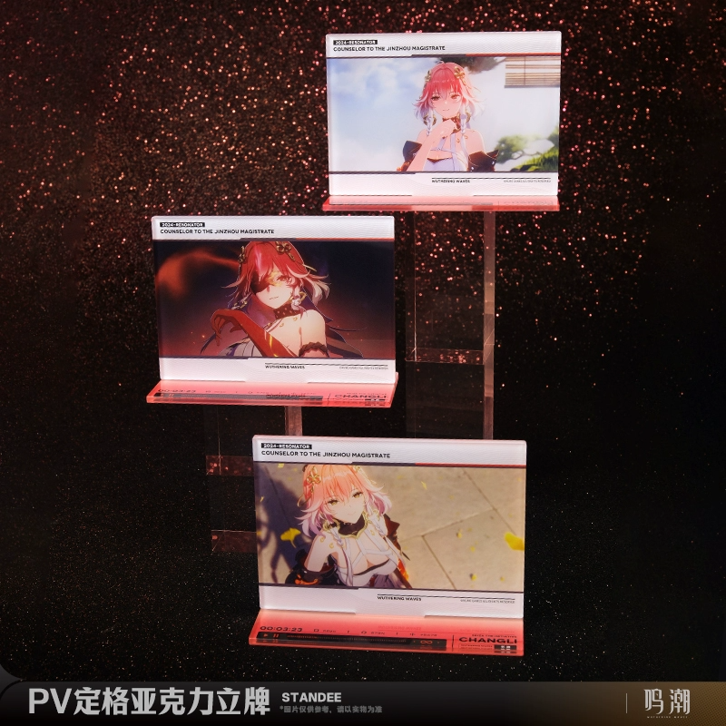 WuWa Official  Wuthering Waves Resonator Theme - PV Snapshot Acrylic Standee Set