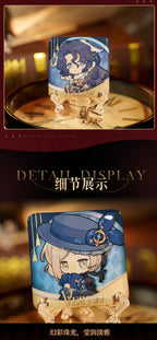 Reverse: 1999: Aleph SD Square Badge - 2nd Anniversary Masquerade