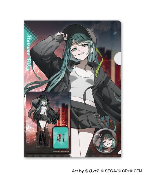 프로젝트 세카이 공식 정품 굿즈 프로세카 조조타운 3탄 콜라보 굿즈 세트 비비드 배드 스쿼드 / 비비배스 하츠네 미쿠