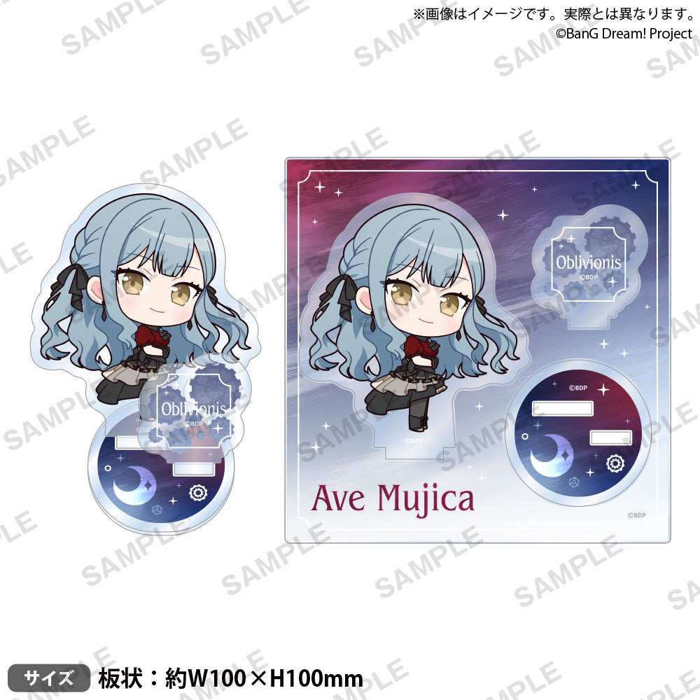 뱅드림 공식 정품 굿즈 기고 GiGO - Night Owl - 시리즈  아베무지카 Q버전 아크릴 스탠드 토가와 사키코
