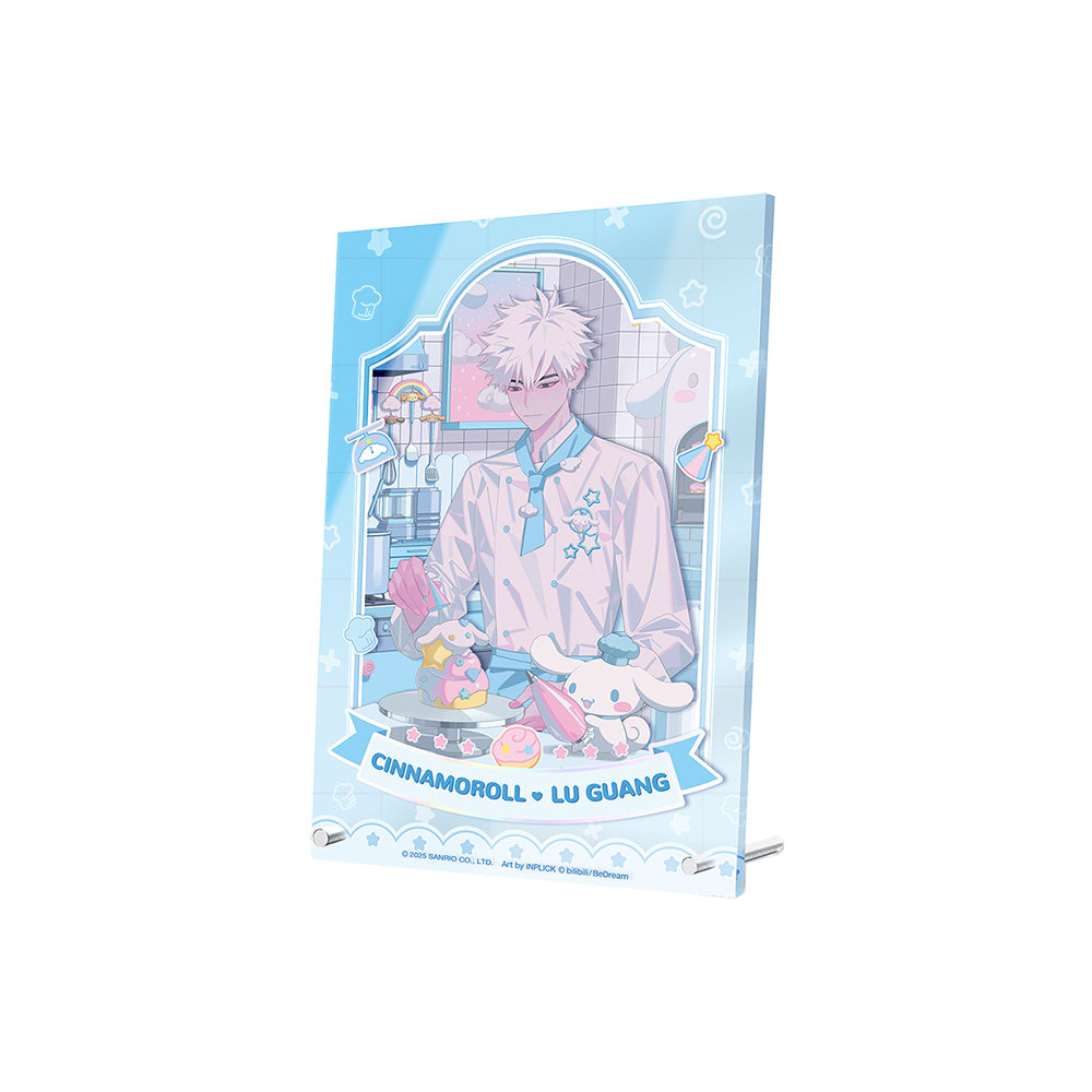 시광대리인 공식 정품 굿즈 산리오 콜라보 카페 아크릴 거치대 유진